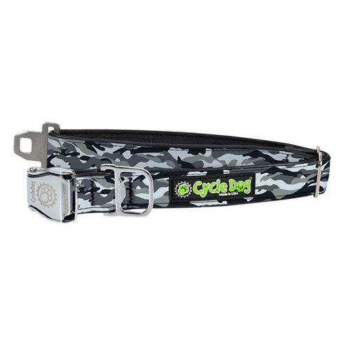 Cycle Dog Snow Camo Medium Dog Collar - Poudre Pet and Feed Supply