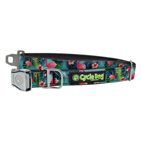 Cycle Dog Flamingo Large Dog Collar - Poudre Pet and Feed Supply
