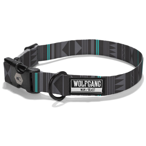 Coastal Drop Wolfgang Venture NightOwl Medium Dog Collar 12-18" - Poudre Pet and Feed Supply