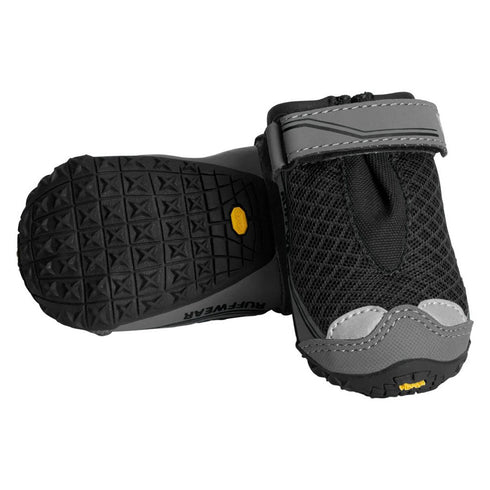 Ruffwear Grip Trex Dog Boots Obsidian Black 2.50" 2Pk - Poudre Pet and Feed Supply