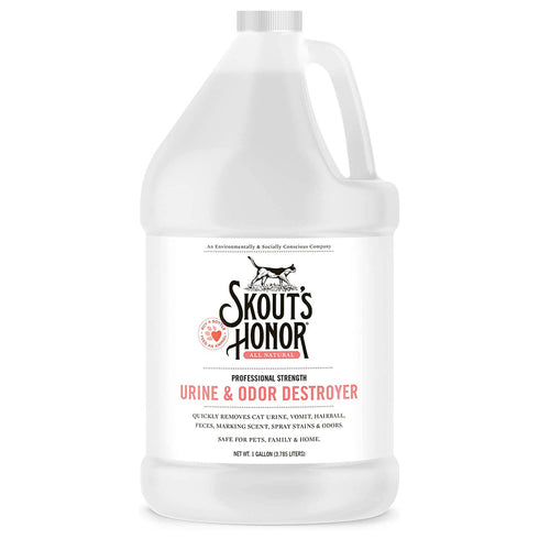Skout's Honor Cat Urine & Odor Destroyer 1 Gallon - Poudre Pet and Feed Supply