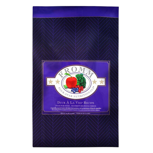 Fromm Four Star Duck A La Veg Recipe Dry Dog Food 26lb - Poudre Pet and Feed Supply