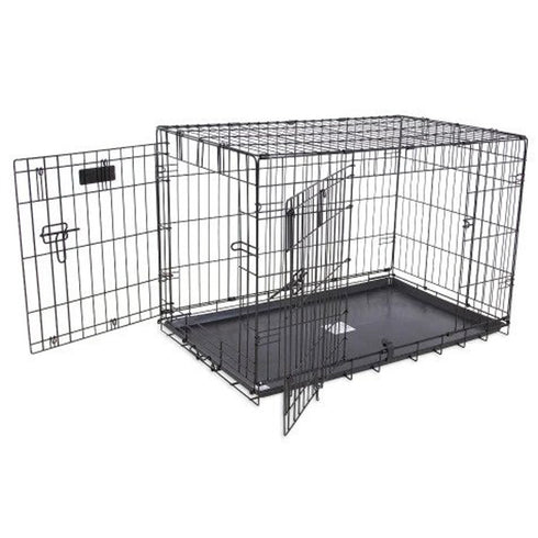 Precision Pet ProValu 2 Door Wire Crate 19" X 12" X 14" - Poudre Pet and Feed Supply