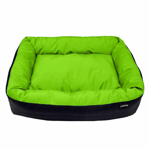 Cycle Dog Waterproof Barrier Nestle Green Medium Dog Bed - Poudre Pet and Feed Supply