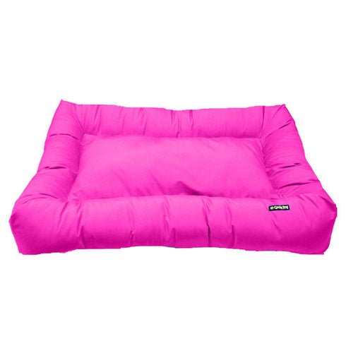 Cycle Dog Waterproof Barrier Layout Fuchsia Large Dog Bed - Poudre Pet and Feed Supply