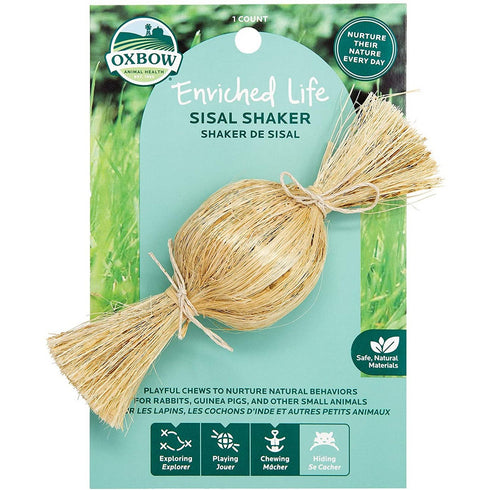 Oxbow Enriched Life Sisal Shaker - Poudre Pet and Feed Supply