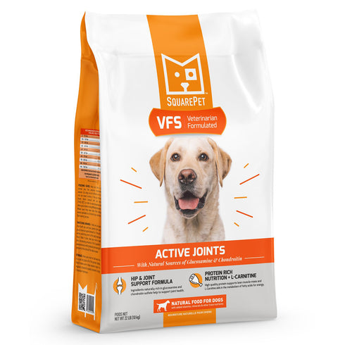 SquarePet VFS Active Joints Hip & Joint Formula Dry Dog Food 22lb - Poudre Pet and Feed Supply