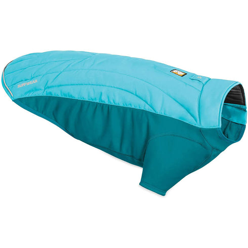Ruffwear Powder Hound Insulated Blue Atoll Dog Jacket XSS - Poudre Pet and Feed Supply