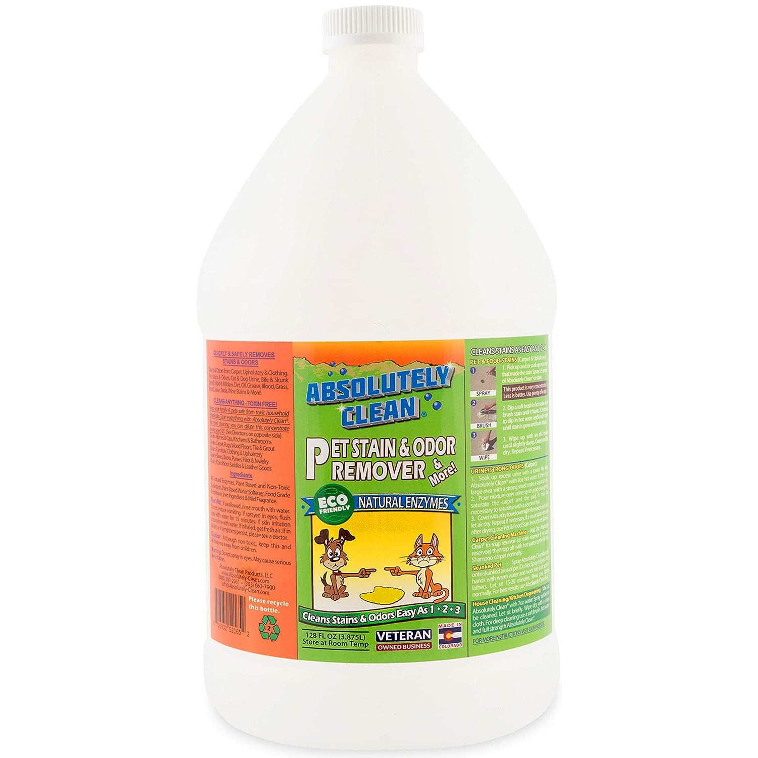  Resolve Urine Destroyer Spray Stain & Odor Remover,  Transparent, No Flavor, 32 Fl Oz : Pet Supplies