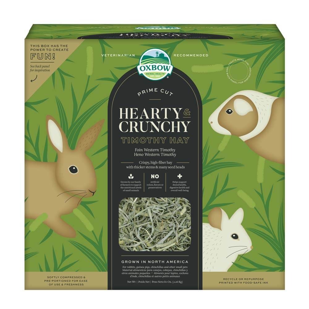 Oxbow Cut Hearty Crunchy Timothy Hay 80oz – Poudre Pet and Feed