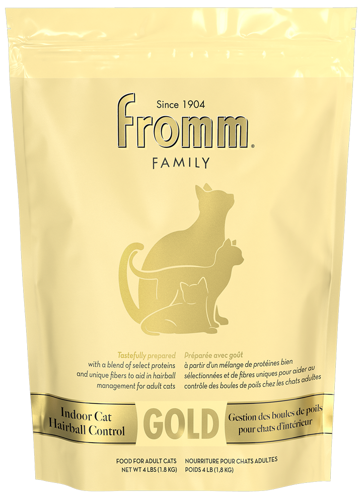 Fromm Indoor Gold Dry Cat Food Chicken Duck 4lb Bag – Poudre