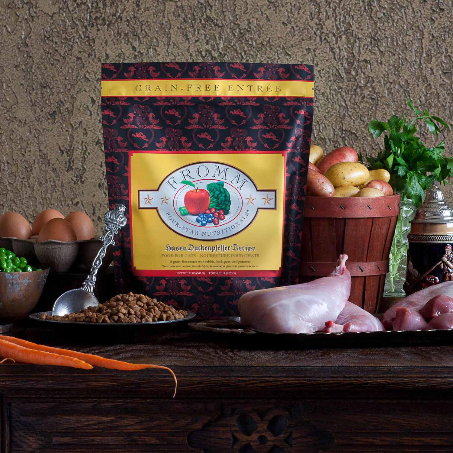 Fromm Four-Star Grain Free Dry Cat Food Hasen Duckenpfeffer
