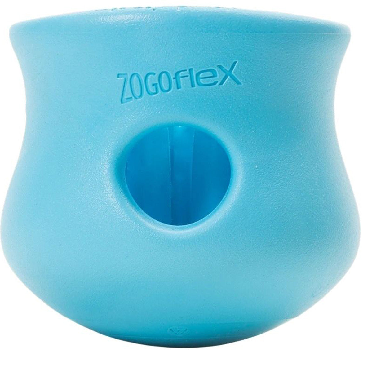 West Paw Toppl Dog Toy Small Aqua Blue