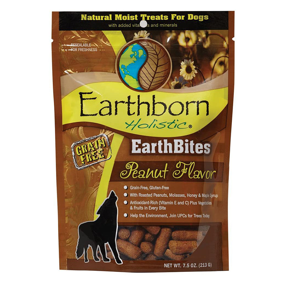 Earthborn EarthBites Peanut Flavor 7.5oz Poudre Pet and Feed Supply