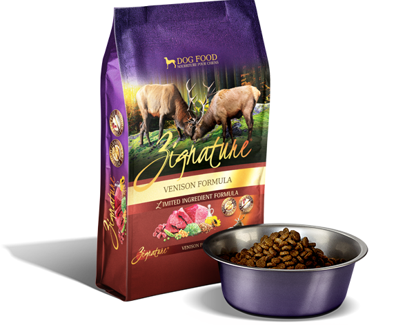 Zignature Dry Dog Food Venison Bag – Poudre Pet and