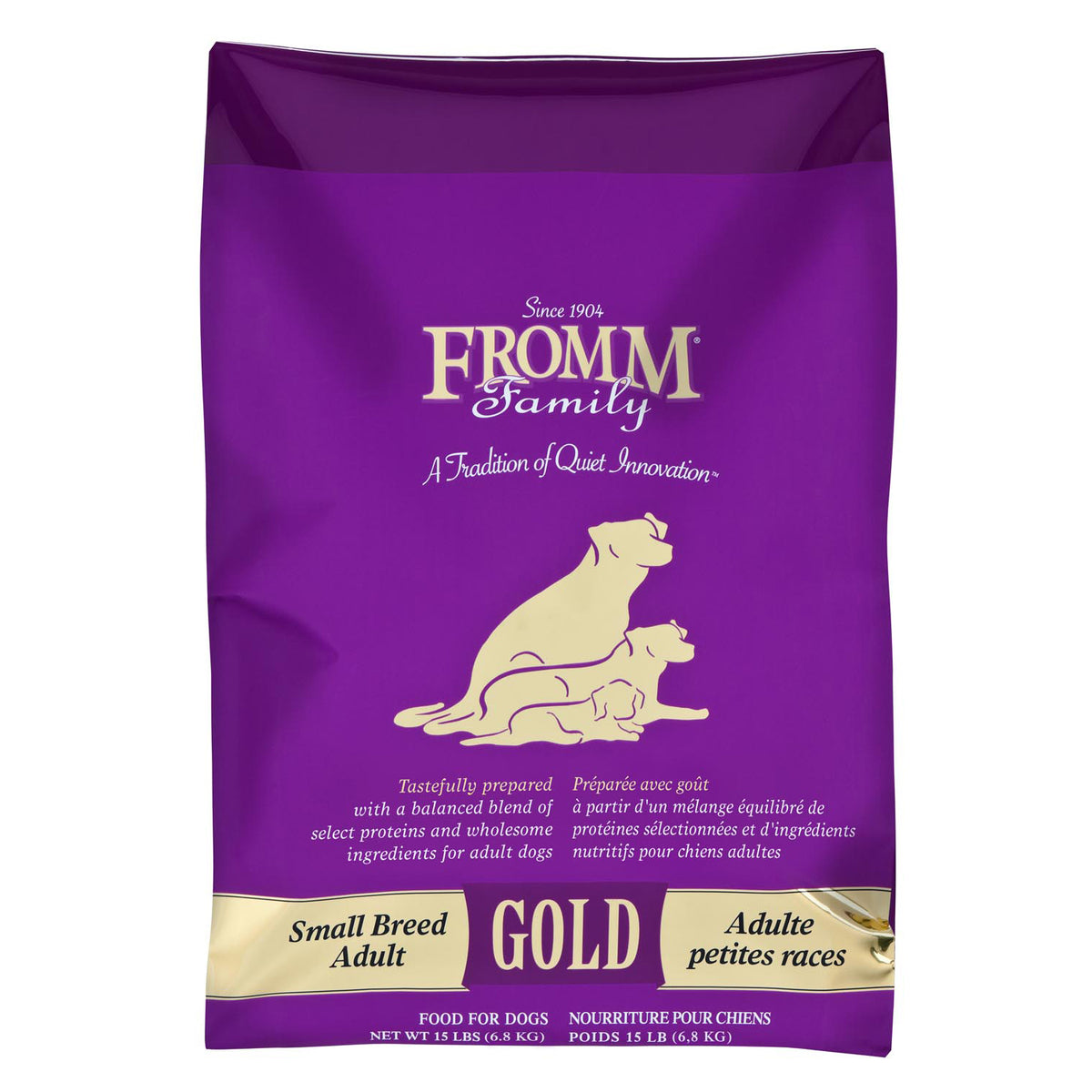 Fromm Small Breed Adult Gold Dry Dog Food 15lb – Poudre Pet and Feed Supply