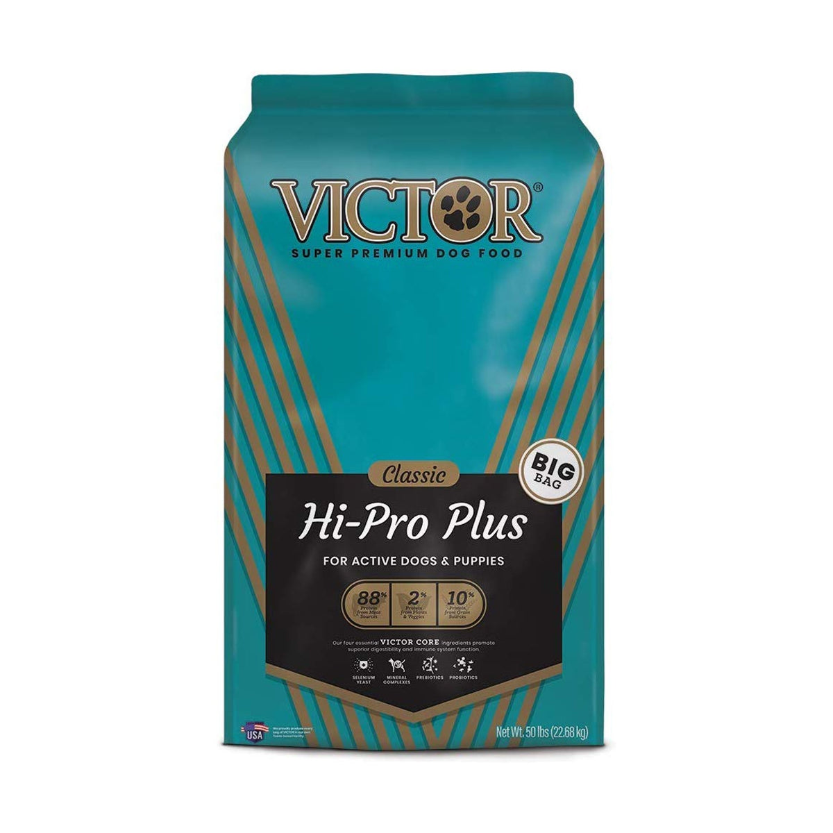 Victor Classic High-Pro Plus Dry Dog Food Multi-Protein 50lb