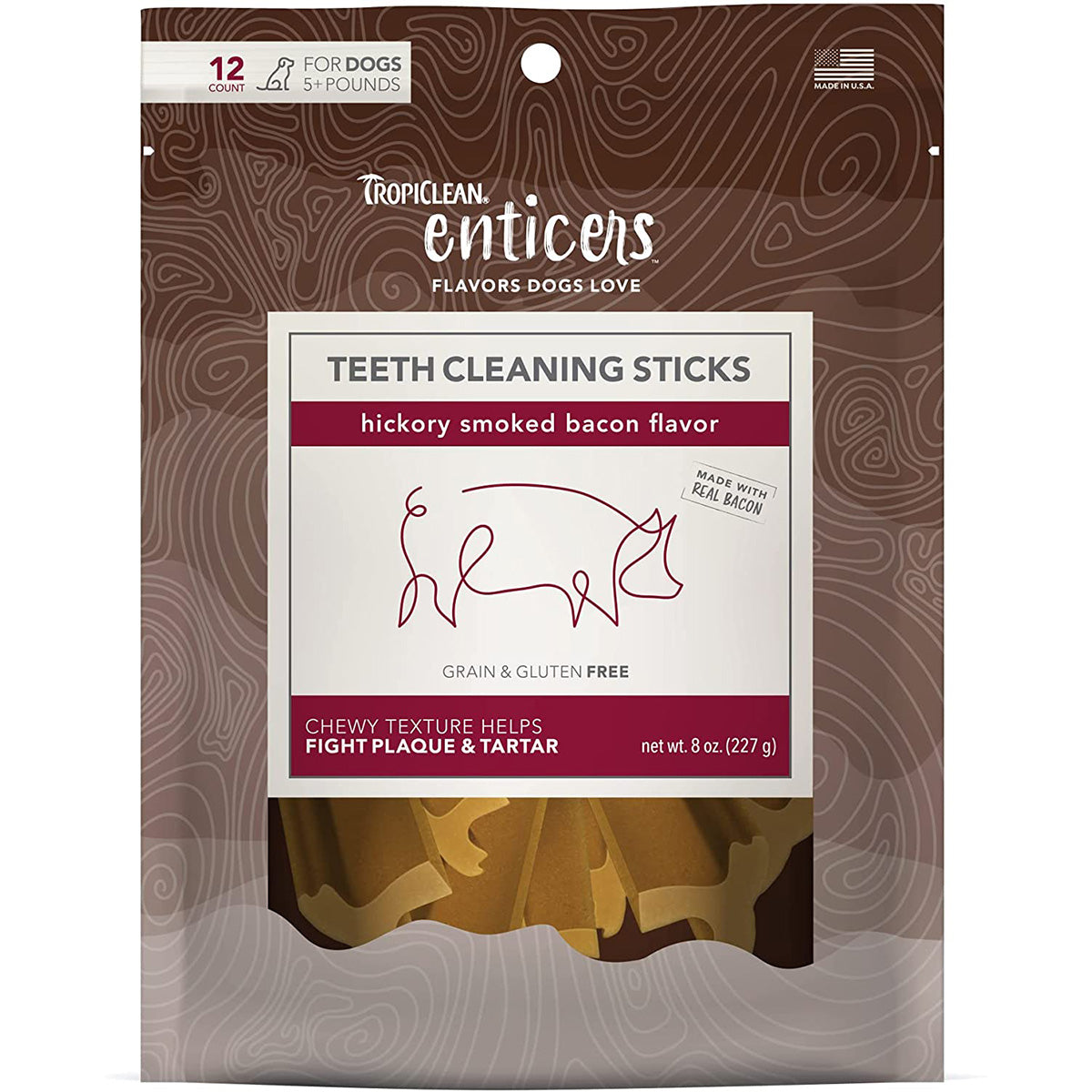 Enticers Teeth Cleaning Gel & Toothbrush For Large Dogs – Peanut