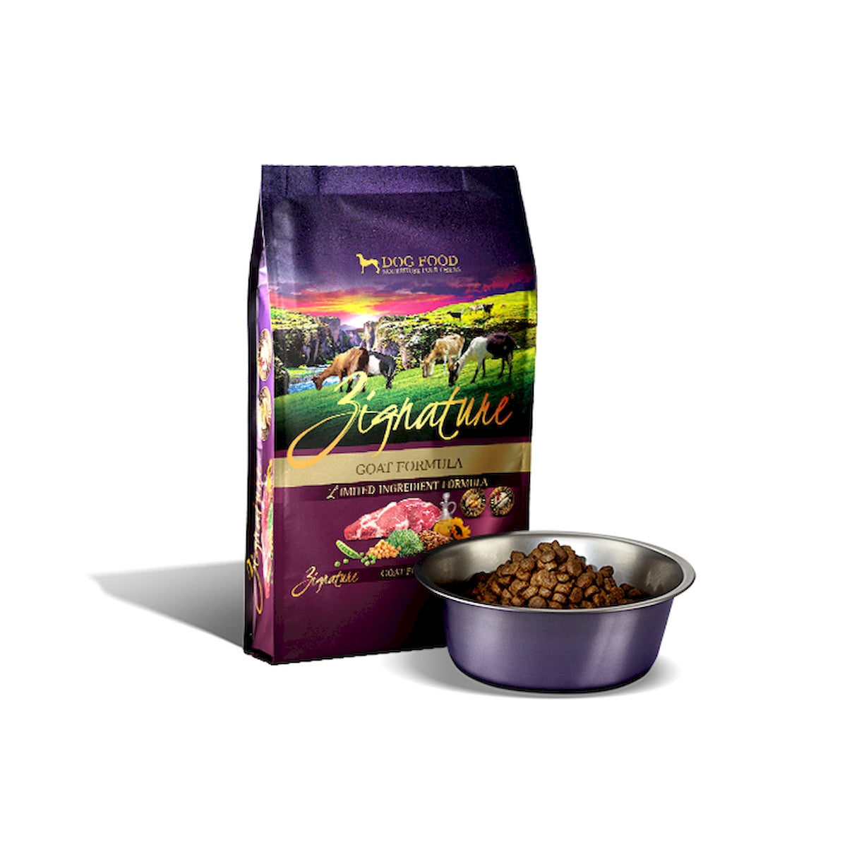 Zignature goat shop dog food reviews